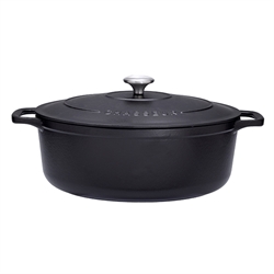 Cocotte Sublime fonte ovale 8,5 L 35 cm noir Chasseur