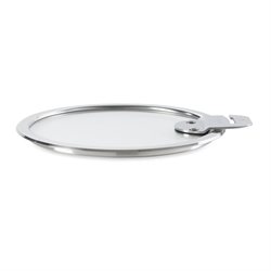Couvercle plat verre Strate 18 cm Cristel