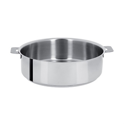 Sauteuse en inox Mutine 28 cm sans manche Cristel