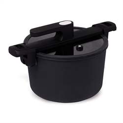 Cuiseur basse pression noir 6 L 24 cm Baumalu