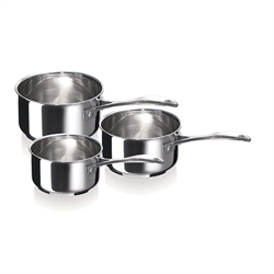 Set de 3 casseroles Chef 16, 18 et 20 cm Beka