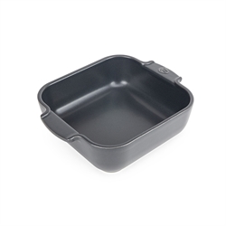 Plat four carré Appolia 21cm ardoise Peugeot