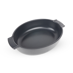 Plat ovale céramique ardoise 31 cm Peugeot