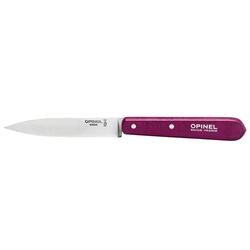 Couteau d’office n°112 aubergine Opinel