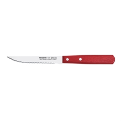 Couteau à steak 11 cm rouge Nogent