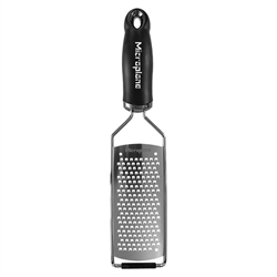 Râpe à fromage à gros grains Gourmet noire Microplane