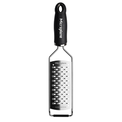 Râpe à fromage double tranchant Gourmet noir Microplane