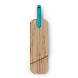 Planche à découper avec couteau à charcuterie intégré Trebonn