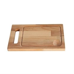 Grande planche à découper en hêtre 39 x 28 cm Roger Orfèvre