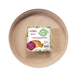 Pack de 15 moules à tarte en papier 24,6 cm Gobel