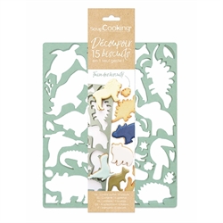 Plaque découpoir Animaux Scrapcooking