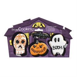 4 emporte-pièces Halloween Scrapcooking