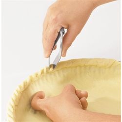 Pince à chiqueter inox 10cm Sabatier