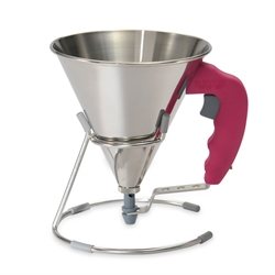 Entonnoir à piston fushia De Buyer