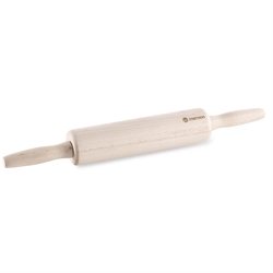 Rouleau à pâtisserie en hêtre avec poignées 42 cm Mathon