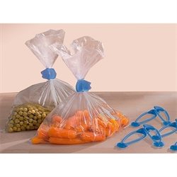 12 clips sachets en silicone