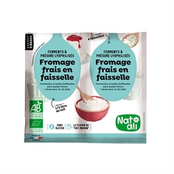 Préparation en poudre pour fromage frais en faisselle Nat-ali
