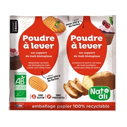 Poudre à lever bio 2 x 7 g Nat-ali