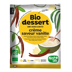 Préparation en poudre pour crème dessert vanille Nat-ali
