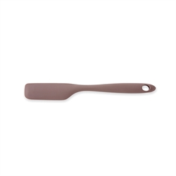Demi-spatule souple de cuisine antirayures en silicone 27 cm taupe Mathon