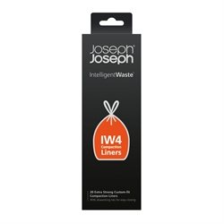 20 Sacs poubelle sur mesure pour compacteurs Titan 30 Joseph Joseph