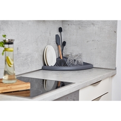Egouttoir d'angle gris Cornio Wenko by Maximex