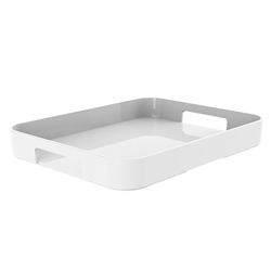Plateau Gallery L blanc Zak Designs®