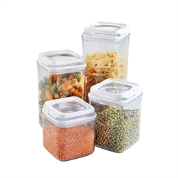 Set de 4 boîtes de conservation Wenko by Maximex