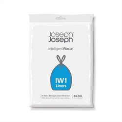 Lot de 40 sacs poubelle 36 L pour poubelles TOTEM 50 et 60 L Joseph Joseph