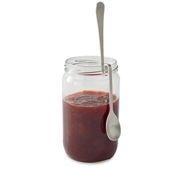 4 cuillères à confiture coudées inox 20 cm Mathon