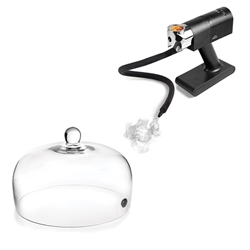 Lot fumoir avec cloche de 26 cm Lacor