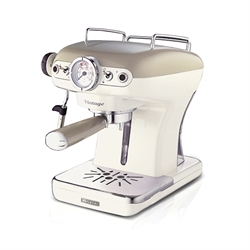 Machine à café Expresso Vintage 0,9 L 1389 Beige Ariete