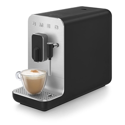 Machine à café avec broyeur et buse vapeur 1350 W BCC02BLMEU noir Smeg