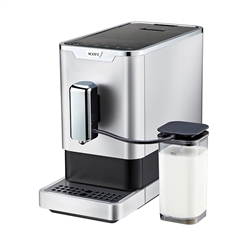 Machine à café broyeur Slimissimo intense Milk Silver 1470 W Scott