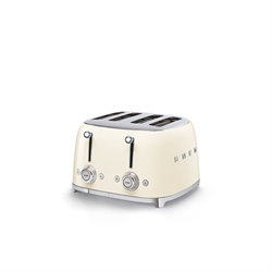 Toaster 4 fentes crème 2000 W TSF03CREU Smeg