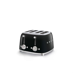 Toaster 4 fentes noir 2000 W TSF03BLEU Smeg