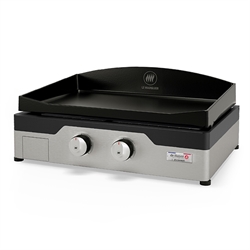 Plancha gaz 2 brûleurs 4420.01 De buyer By Le Marquier