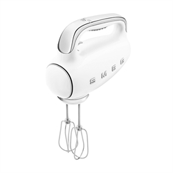 Batteur à main 9 vitesses 250 W HMF01WHEU blanc Smeg