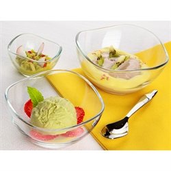 Set 6 coupelles en verre Lebrun