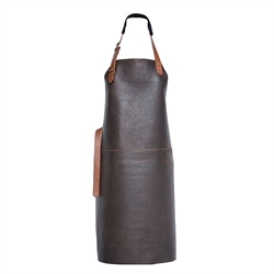 Tablier Tennessee marron taille L 82 cm Xapron