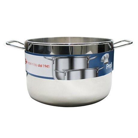 Faitout Profi en inox 30 cm 9,3 L Inoxriv