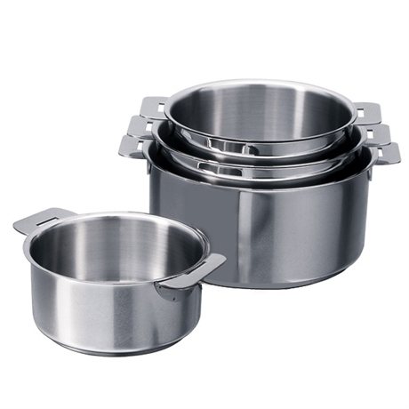 Set de 4 casseroles Mutine 14 à 20 cm Cristel