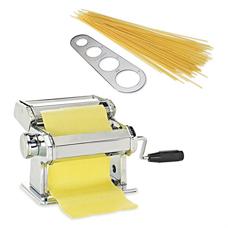 Lot machine à pâtes  + doseur à spaghettis en inox