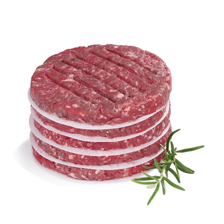 50 feuilles de papier antiadhésif steak haché Kela