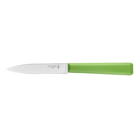 Couteau d'office cranté N°313 Essentiels+ Vert Opinel