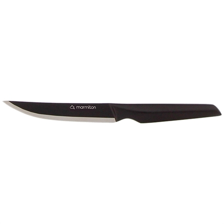 Couteau utile 12 cm noir Passion Marmiton