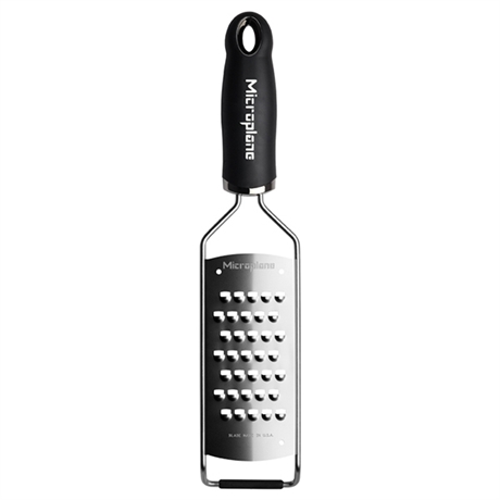 Râpe à fromage Extra grossier Gourmet noire Microplane