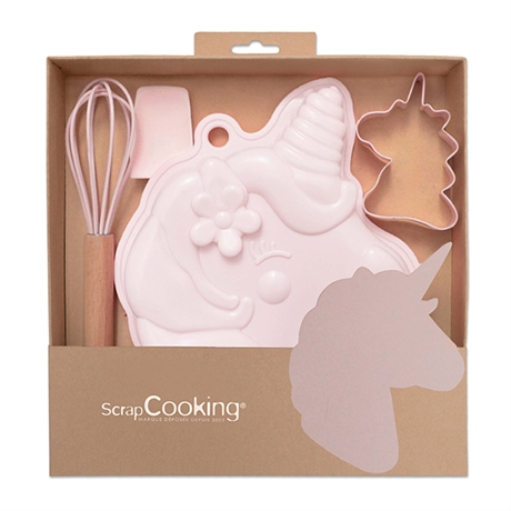 Coffret pour enfants pâtisserie Licorne Scrapcooking