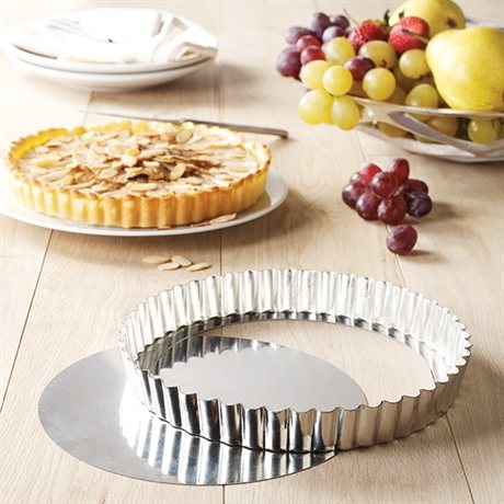 Tourtière en fer blanc 28 cm Gobel