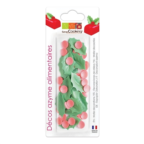Blister azymes houx Scrapcooking